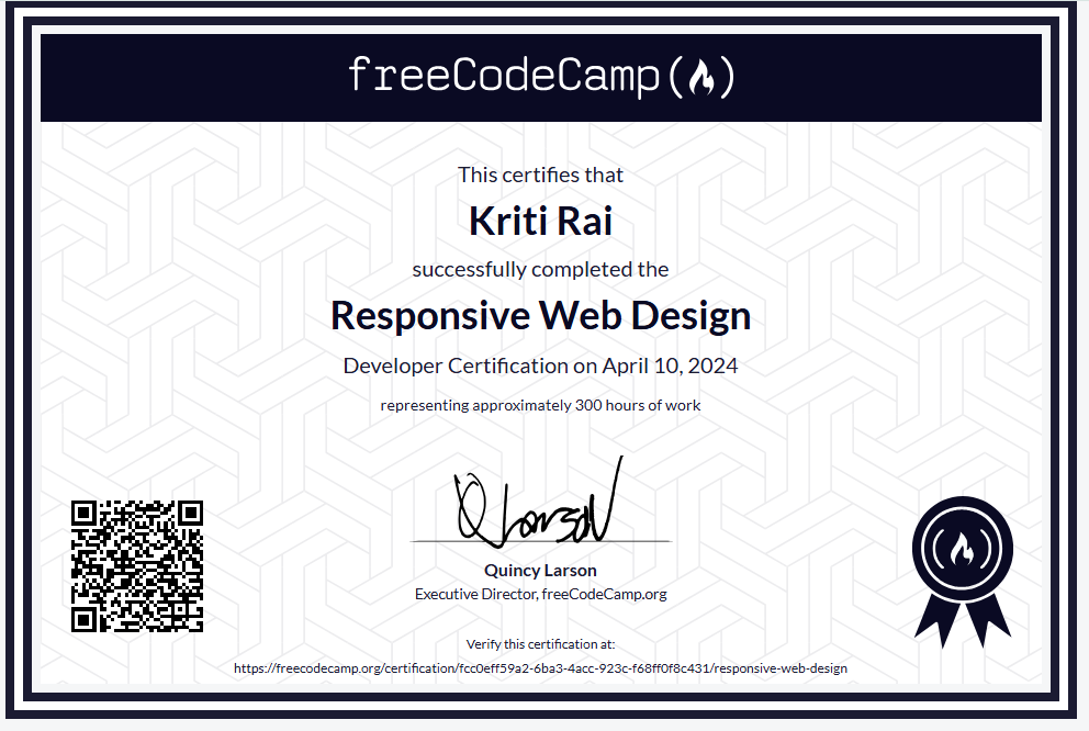 Mobile app interface designed by Kriti Rai showcasing clean, user-friendly layout