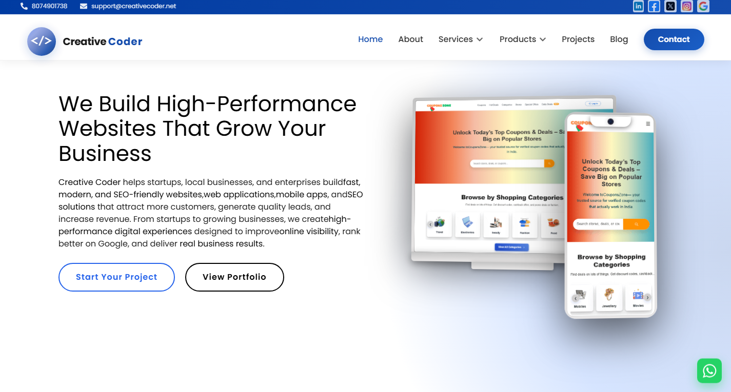 How to Build a Portfolio Website – Tutorial by Kriti Rai
